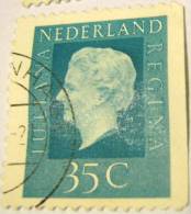 Netherlands 1969 Queen Juliana 35c - Used - Used Stamps
