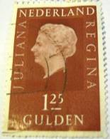 Netherlands 1969 Queen Juliana 1.25g - Used - Used Stamps