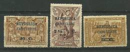 Cap Vert #119,126,165 Mint And Used - L3066 - Kapverdische Inseln