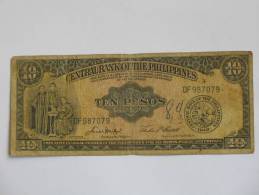 10 Ten Pesos 1949 - PHILIPPINES - Philippine National Bank - Circulating Note. - Philippines