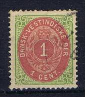 Danish West Indies: 1873, Mi 5 II B - Danemark (Antilles)