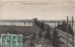 CUBZAC LES PONTS 6 PONT DU CHEMIN DE FER (VOIE FERREE)  1909 - Cubzac-les-Ponts