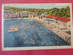 Charleston,WV--Rock Lake Swimming Pool--cancel No Year--Ref PJ 106 - Charleston