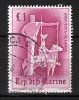 SAN MARINO - 1963 YT 587 USED - Oblitérés