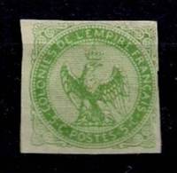 EMISIONES GENERALES, ÁGUILA IMPERIAL, YVERT 2(*), AÑO 1859-65, COLONIAS FRANCESAS - Aigle Impérial