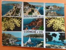 V9-06--souvenir De La Corniche D'or--cannes-theoul-napoule-antheor-dramon-multivues-- - Markets, Festivals