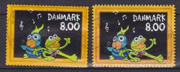 Denmark 2013 BRAND NEW    8.00 Kr Childrens TV Kaj & Andrea Parrot & Frog (From Booklet & Sheet) - Usati