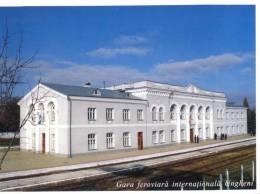 (352) Moldova Train Station Ungheni - Moldavie