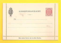 ENTIERS POSTAUX DANEMARK - Postal Stationery