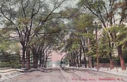 North Carolina Greensboro West Market Street 1913 - Greensboro