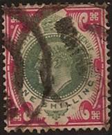 GB 1902 1/- Green And Red KE VII SG 257a U RV2062 - Unclassified