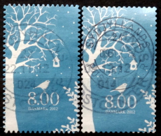 Denmark 2012 Minr.1720,A+C. Winter Stamp (O)  ( Lot L 138 ) - Usado