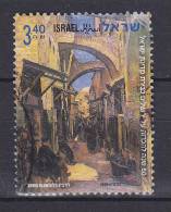 Israel 1999 Mi. 1536      3.40 NIS Via Dolorosa Strasse Im Alten Jerusalem, Gemälde Painting Von Ludwig Blum - Oblitérés (sans Tabs)