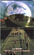 Télécarte Titre D'accès GEODE  Cité Des Sciences Et Insdustrie Qualité Top LUXE GEOSO CSI 200400 - Exhibition Cards