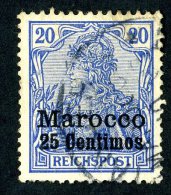 (1171)  Morocco  1900  Mi10  Used ~ (michel €3,60) - Deutsche Post In Marokko