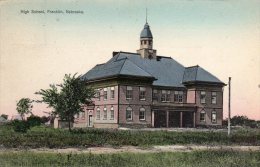 Franklin NE High School 1910 Postcard - Andere & Zonder Classificatie