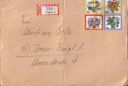 Germany-Berlin-Registered Letter Circulated In 1974 - Briefe U. Dokumente