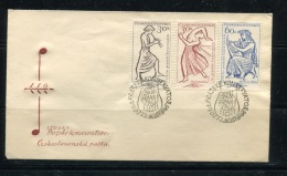 Czechoslovakia 1961 Cover First Day Special Cancel Complete Set - Lettres & Documents