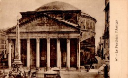 ROME  Le Panthéon  D Agrippa  Carte En Très Bon état - Pantheon