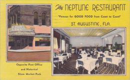 Florida St Augustine Neptune Restaurant 1950 - St Augustine