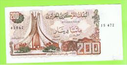 ARGELIA -  200 Dinar 1983  SC  P-136 - Algeria