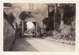 Photo Originale 1915 LUCHEUX - Le Château, Soldats Devant L´entrée (A28, Ww1, Wk1) - Lucheux