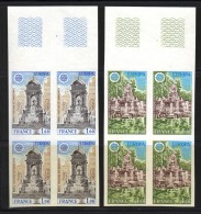 FRANCE Europa N° 2008 & 2009 Non Dentelés ** Blocs De 4 - Unclassified