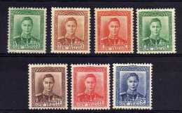 New Zealand - 1938/44 - George VI Definitives - MH - Unused Stamps
