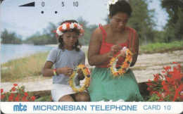 Northen Mariana Isl. - NMI-MT-05, Mother And Daughter, 10 Units , 1991, Used - Noordelijke Marianen