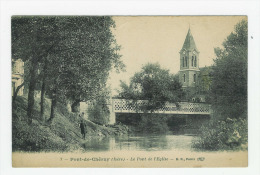 PONT DE CHERUY - Le Pont Et L'Eglise - Pont-de-Chéruy