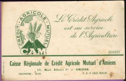 Buvard - Caisse Regionale Crédit Agricole Amiens - Agriculture - Bank En Verzekering