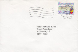 Denmark SORØ 1987 Cover Brief Rotary Club Sorø Academy Stamp (Cz. Slania) - Cartas & Documentos