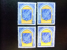 200 ALGERIE ARGELIA 1956 / ESCUDO DE ARMAS De TLEMCEN / YVERT 4 X 337 C ** MNH - Neufs