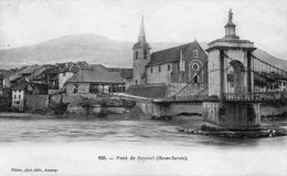 Pont De Seyssel En 1905 - Seyssel