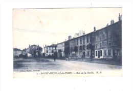 54 - SAINT NICOLAS DE PORT - Rue De La Ruelle - N°7 - 1925 -Forge Maréchal / LE FAISAN / édit Baudin Journaux - Saint Nicolas De Port
