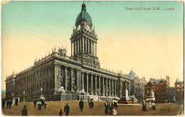 Town Hall From S. W., Leeds - Leeds