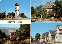 AK Oberweißbach, Bergbahn, Fröbelhaus, Fröbelturm, Gel, 1978 - Oberweissbach