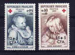 Reunion - 1965 - Red Cross Fund - MNH - Nuevos