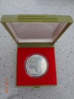 Cyprus 1981 World Food Day 500 Mils Silver Coin With CASE UNC - Chypre