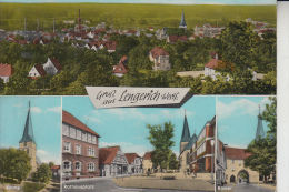 4540 LENGERICH, Mehrbildkarte, Handcoloriert, 1966 - Lengerich