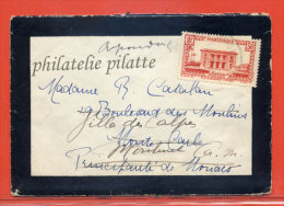 MARTINIQUE LETTRE DE 1934 POUR MONACO - Covers & Documents