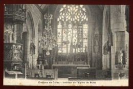 Cpa Du 22  Environs De Callac  Intérieur De L´ église De Bulat   ...  édition Hamon Guingamp      PLES14 - Callac