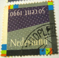 Netherlands 1990 Christmas 50c - Used - Used Stamps