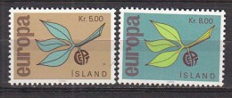 Q1211 - ISLANDE ICELAND Yv N°350/51 ** EUROPA CEPT - Neufs