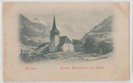 Switzerland - Frutigen - Kirche, Doldenhorn Und Altels - Frutigen