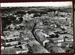 Cpsm Du  79   Mauzé Sur Le Mignon Vue Général Grande Rue   En Avion  Au-dessus ....  ARF9 - Mauze Sur Le Mignon