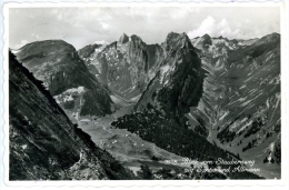 Blick Vom Staubernweg Auf Säntis Und Altmann, österr. Zensur, Gossau,16.5.1949 - Gossau