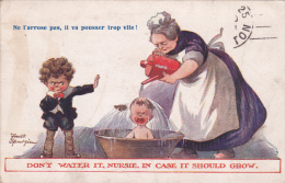 CPI Illustrateur Fred SPURGIN @ Don't Water Nursie. In Case It Should Grow @ Bain En 1906 - Humour - Spurgin, Fred