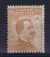 Italy: 1916  Sa 107  , MH/*  Mi 125 - Neufs