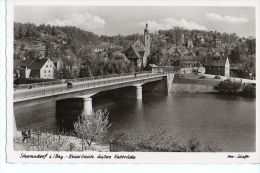 Schwandorf Bayern Neuerbaute äußere Brücke Sw 50er Gezackt - Schwandorf